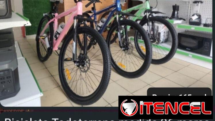 Bicicletas todoterreno, de paseo, de montaña (medida 24, 26 y 27.5)