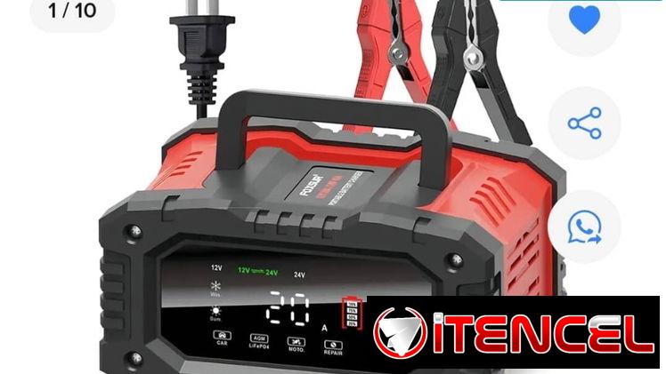 Cargador de batería 12v 20A