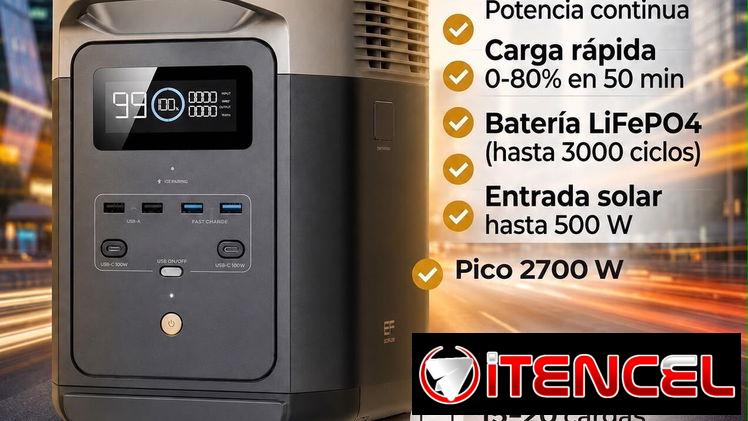 Ecoflow Delta 2 con transporte incluido