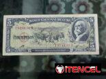 Venta de colección completa de billetes del año 1961 y uno de 5 pesos del 60.