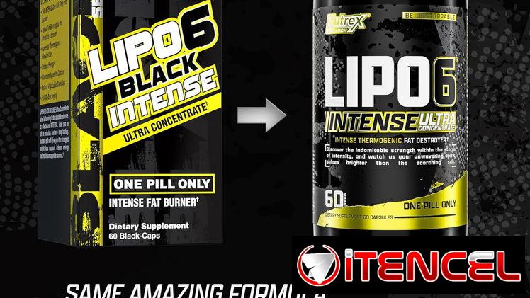 LIPO 6 BLACK INTENSE QUEMADOR DE GRASA