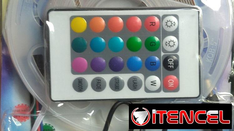 Vendo cinta led.de 3m con su mando y transformador.