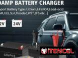 Cargador de bateria inteligente 12v y 24v de 10 amp para todo tipo de bateria