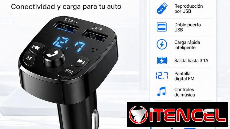 🚗 Transmisor FM Bluetooth para auto 🚗 precio 8$