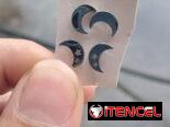 Aretes acero inoxidable