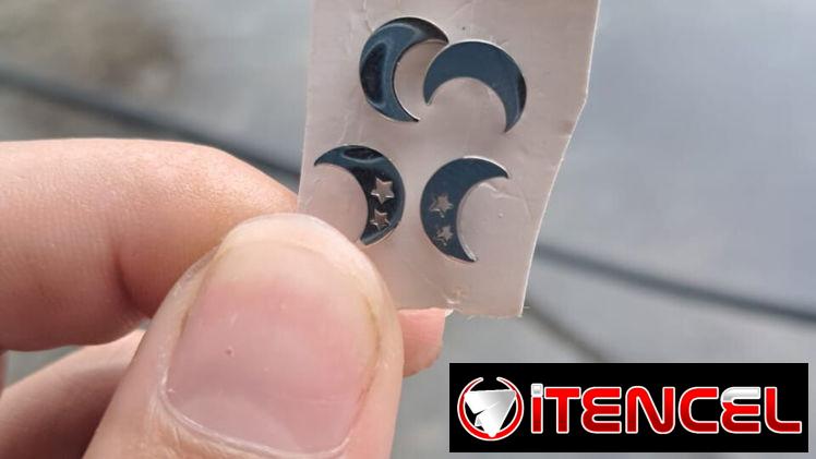 Aretes acero inoxidable