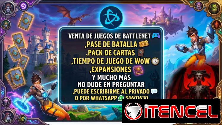 VENGO JUEGOS DE BATTLENET-BLIZZARD-ACTIVISION