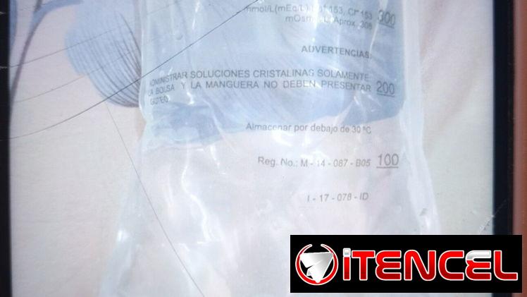 Cloruro de sodio, solución salina, suero fisiológico, clorosodio