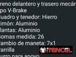 Bicicletas todoterreno, de paseo, de montaña (medida 24, 26 y 27.5)