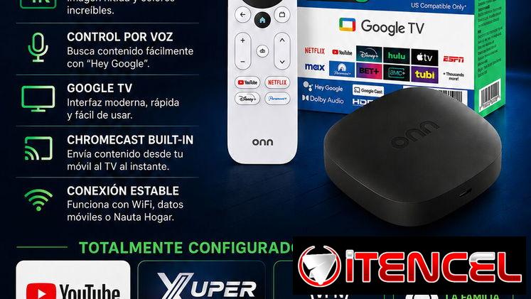 🔥 ONN TV BOX 4K 2026 Tu cine y TV sin límites en La Habana! 🔥