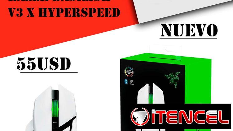 Mouse Inalambrico Razer Basilisk v3 X Hyperspeed “Nuevo Sellado”