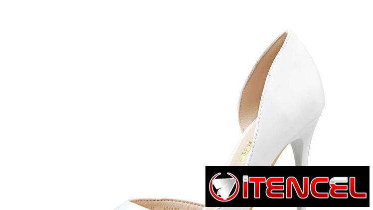 Tacones blancos #36 23cm