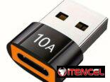 Adaptador OTG de Carga Rápida USB a Tipo-C | PC y Accesorios | Nuevo | Garantía 5 | videojuegoshabana.com