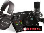 Krk – M AUDIO – kit de estudio de grabación- Monitores de estudio o monitores de audio