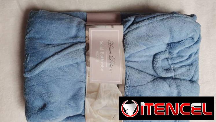 💜 Albornoz Unisex de Felpa Suave  Home deluxe  23 USD playa o mensajería