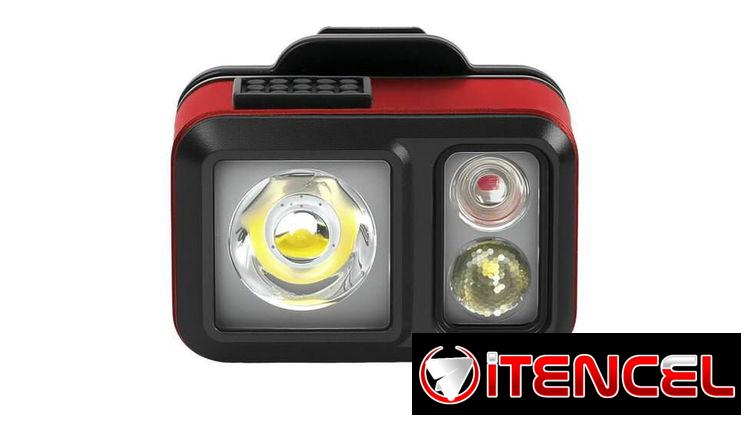 Linterna Frontal Mini LED Swiss Tech Kumpel (Pack 2) | Batería recargable USB-C | Potencia de… | videojuegoshabana.com