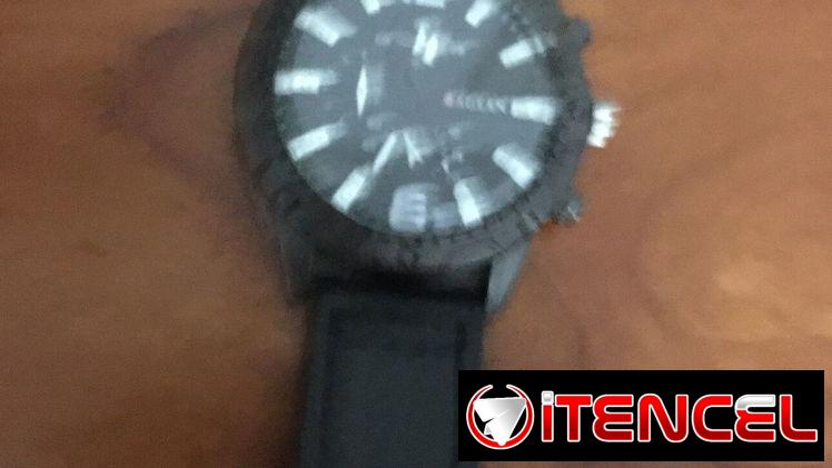 Reloj pulsera negro