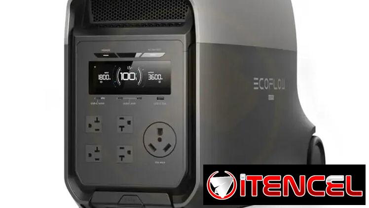 Ecoflow DELTA 3 Ultra con 3072Wh, 3600W – Pico 7200W, Carga Rápida y Batería LiFePO Estación de Energía Portátil