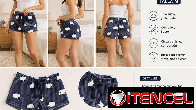 Short de mujer pijama talla S