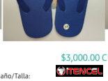 Chancletas números del 30 al 35