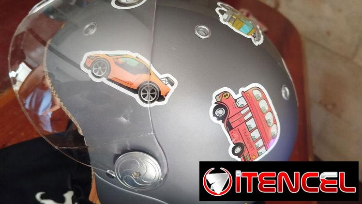 Casco de moto marca SOXON original
