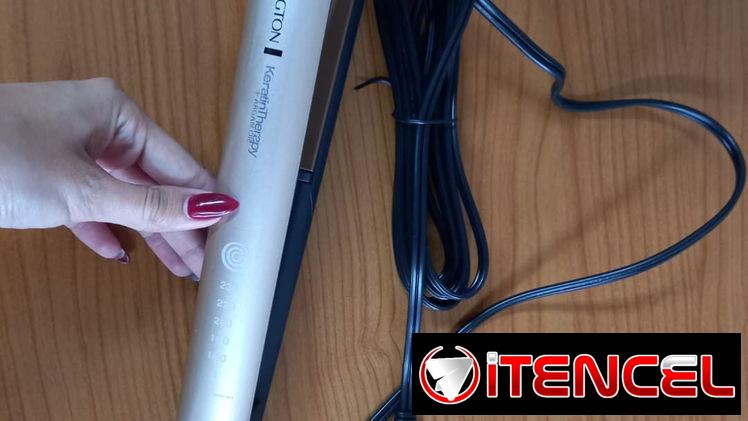 🚧 PLANCHA PARA CABELLO CON TECNOLOGÍA DE KERATINA Y ACEITE DE ARGÁN MARCA REMINGTON 🚧