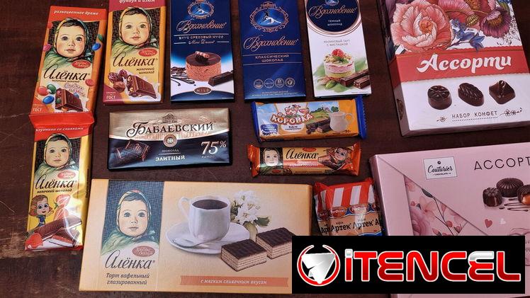 ¡Chocolates rusos fantásticos y espectaculares!