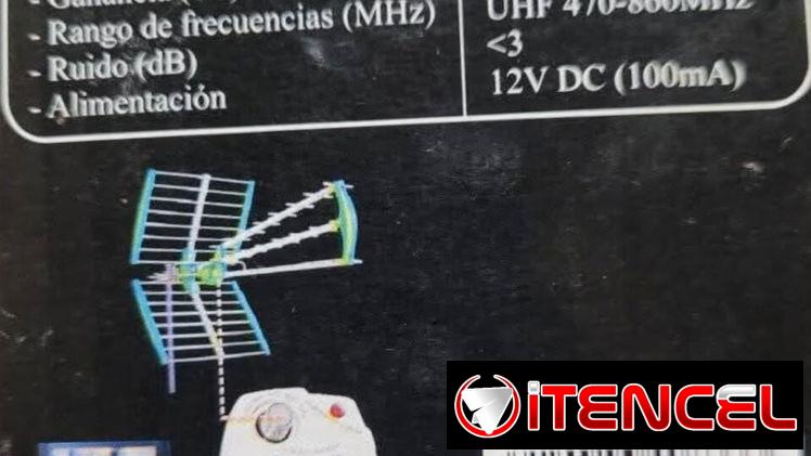 Amplificador de señal para TV o Booster. marca RUNCH, en perfecto estado