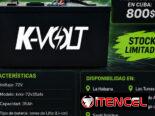 📞 56144651  🔥🔥🏃🏻 corre!!! comienza preventa de baterías K-Volt nuevamente 🔥