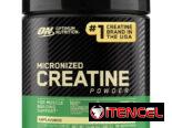 ✔️Optimum Nutrition Creatina Micronizada Monohidrato en polvo,60 porciones