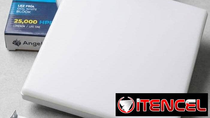 Lampra led de 48w. Plafon redondo y cuadrado