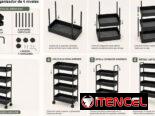 🛒 Carrito Organizador Metálico de 4 Niveles 💰 35 USD