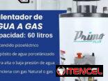 Calentador de agua a gas Primo Plus 40, 60 y 80 litros