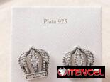 Aretes Pandora de plata s’925