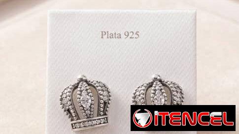 Aretes Pandora de plata s’925
