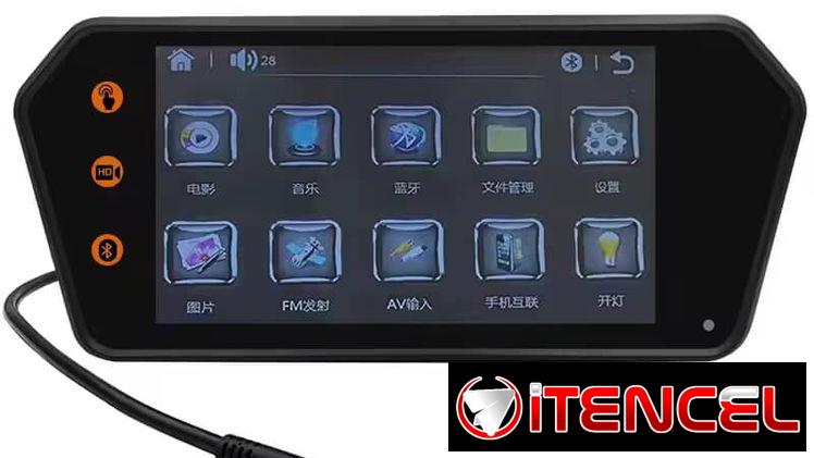 TFT COLOR COCHE RETROVISOR MONITOR.53880216