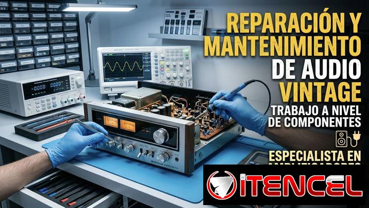 REPARACIÓN PROFESIONAL Y MANTENIMIENTO DE AMPLIFICADORES VINTAGE