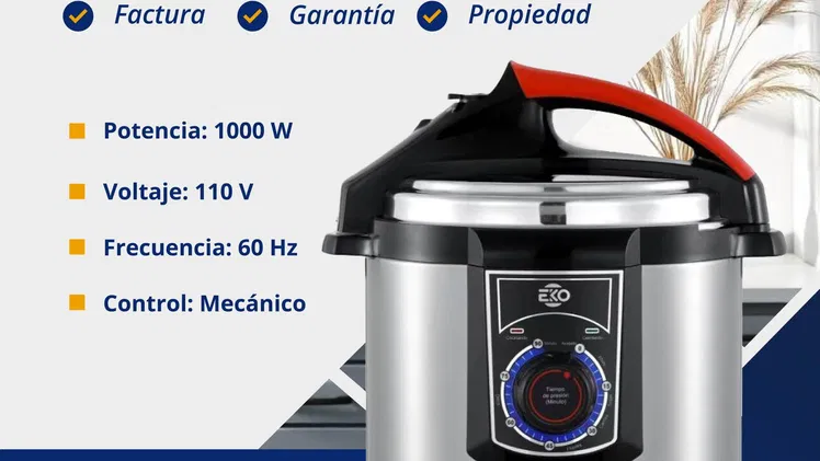 OLLA REINA EKO 6L Con Junta de Repuesto Incluida (f)