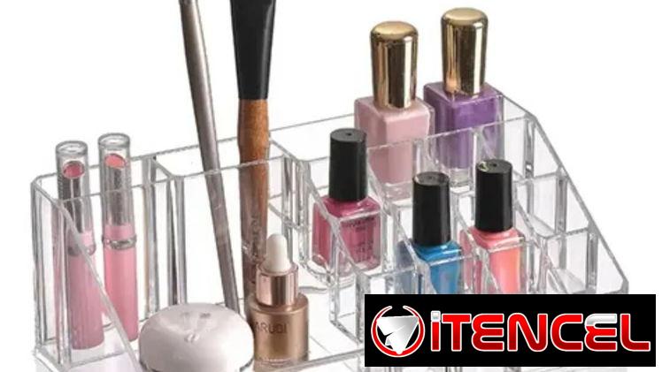 Organizador de cosméticos y accesorios