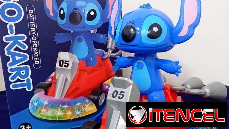 STITCH  EN AUTO. 🚘 (MÁS GRANDE)
