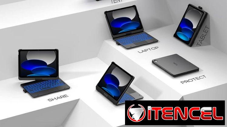 ⌨️ Typecase Funda con Teclado para iPad – Productividad Iluminada