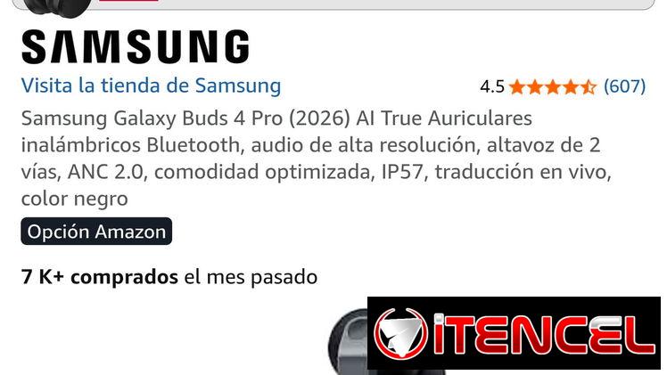 Samsung Galaxy Buds 4 Pro nuevos sellados en caja