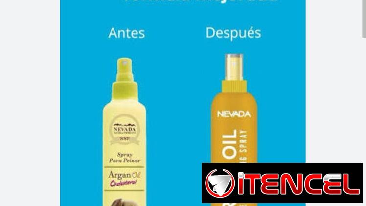 Spray protector nevada de aceite de argan