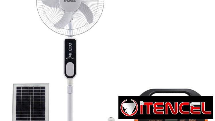 🔋 ESTACIÓN DE ENERGIA 500W EG010LI + VENTILADOR RECARGABLE DE PEDESTAL 16″ STAVEL 🔋  💰 Precio: $350 🛡 Garantía: 30 d