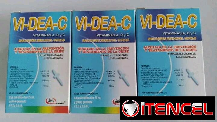Vitaminas infantiles en gotas VIDEA-C