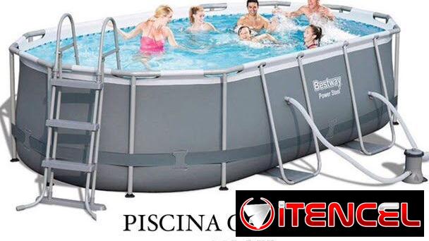 Piscina ovalada