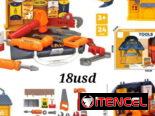 Set de peluquería y de herramientas para niños