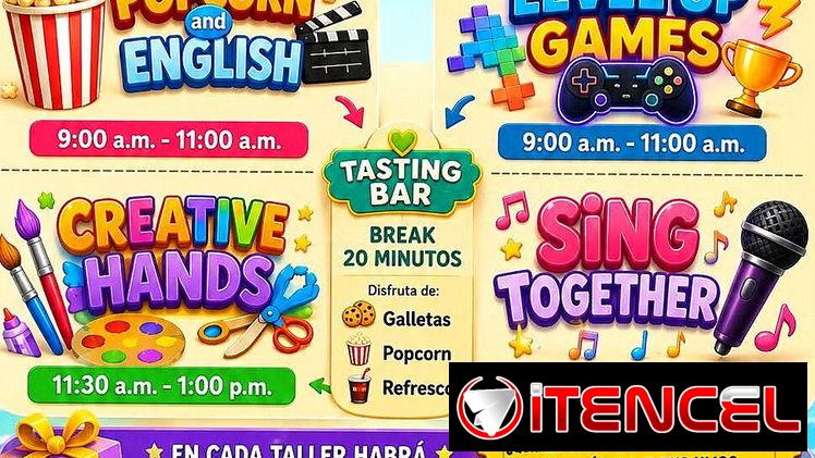 🎨 Dale a tus hijos unas vacaciones diferentes donde aprenderán mientras se divierten