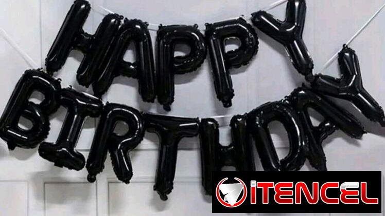 Globos Happy Birthday