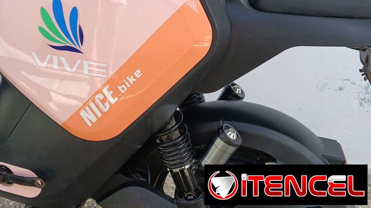 Bicimoto Marca ViVE Haciendo + 40km para mi tranquilidad  Batería Litio 48Volt x 28amp Gomas nuevas , ring 12 atras 650